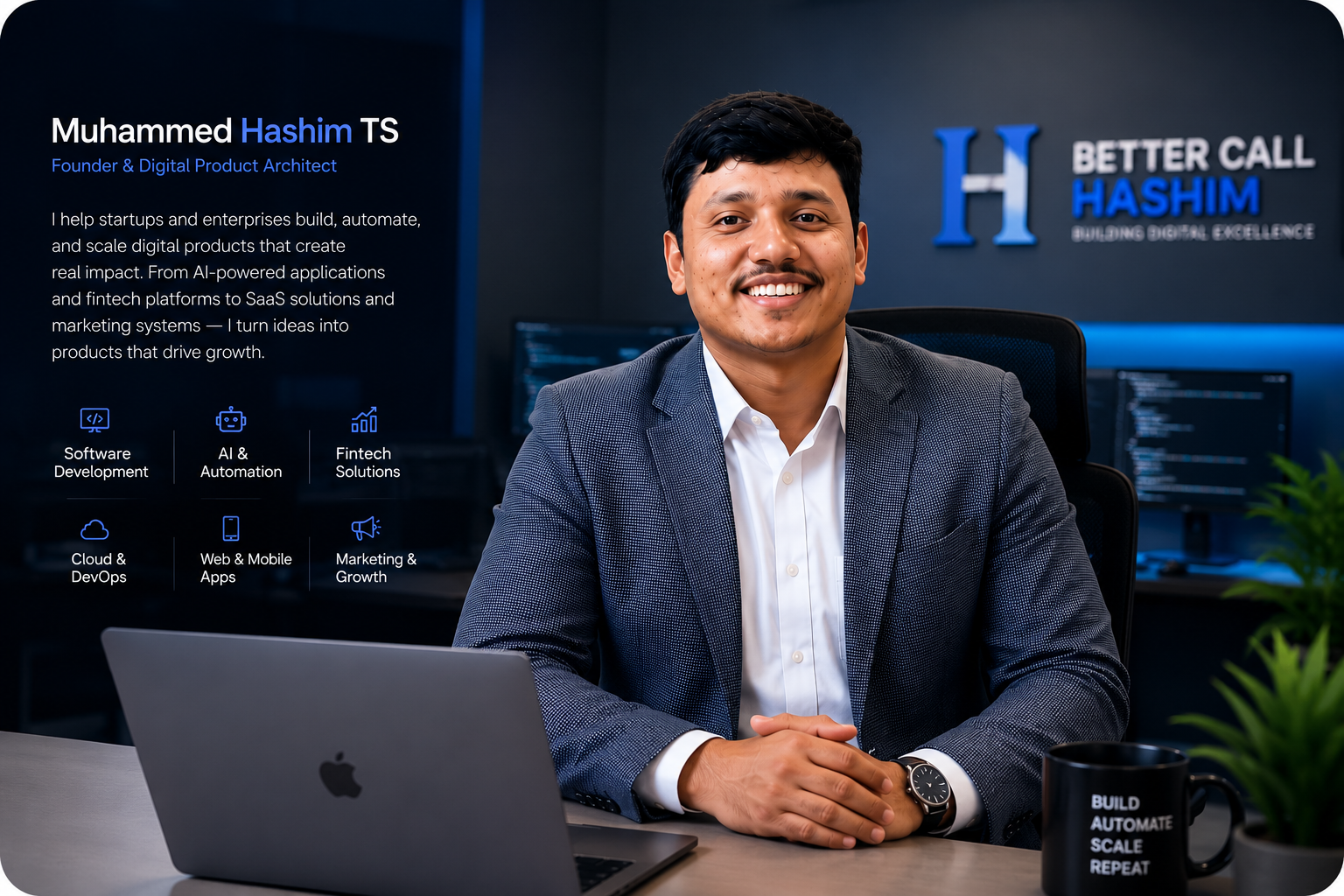 Muhammed Hashim TS — Founder, Better Call Hashim